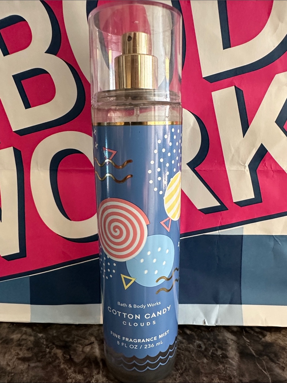 Bath & Body Works Cotton Candy Clouds 90% full